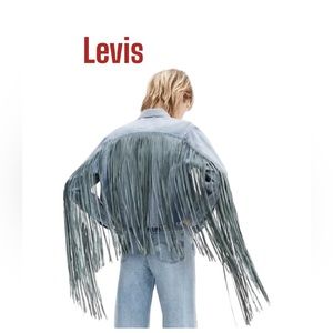 Levi's Denim Fringe Jean Jacket